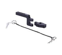 Piezas Orugas Rc Para Axial Para SCX10 Para TRX4 Para TRX6 Para Redcat 1/10 Crawler RC 4WD Accesorios Rescate Enganche Remolque RC Aluminio Gancho Remolque Desmontable