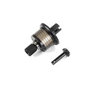 Piezas Orugas RC para Losi 5ive-t para Rofun para Rovan Lt para Km X2 1/5 RC Piezas Actualización Coche Metal Diff Helicoidal Conjunto Conjunto Engranaje Trasero Delantero(Titanium,Rear)