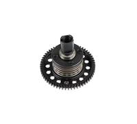 Piezas Orugas RC para Losi 5ive-t para Rofun para Rovan Lt para Km X2 1/5 RC Piezas Actualización Coche Metal Diff Helicoidal Conjunto Conjunto Engranaje Trasero Delantero(Titanium,Middle)