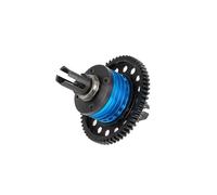 Piezas Orugas RC para Losi 5ive-t para Rofun para Rovan Lt para Km X2 1/5 RC Piezas Actualización Coche Metal Diff Helicoidal Conjunto Conjunto Engranaje Trasero Delantero(Blue,Middle)