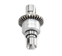 Piezas Orugas Rc Para MJX Para Hyper Go 1/14 14301-03 14209 1/16 16208 Diferencial Engranaje Acero RC Modelo Coche Accesorio Reemplazar Piezas Modificadas(Silver)