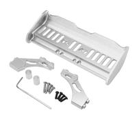 Piezas Orugas Rc Para MJX Para HYPER GO M162 163 16207 16208 16209 16210 H16 1/16 Ala Trasera Metal RC Coche Piezas Modificación General Mejoradas(Silver)