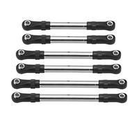 Piezas Orugas Rc Para TRAXXAS Para Hoss Para Slash Para Rustler 4WD 1/10 Tensores Acero Inoxidable Camber Links Modelo Reemplazar Piezas Modificadas