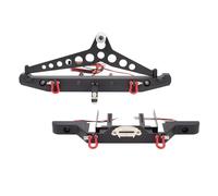 Piezas Orugas RC para Traxxas para TRX-4 para Defender para Axial para SCX10 SCX10II III 90046 90047 AX103007 1/10 Piezas Coche RC Mejoras Parachoques Delantero Metal(1set)