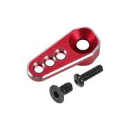 Piezas Orugas Rc Para TRX4M Para Defender Para Bronco 2065A 1/18 Aluminio 25T Servo Cuerno Diente Dirección Brazo Coche Trepador Control Remoto Actualización Reemplazar Piezas(Red)