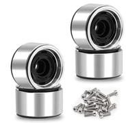 Piezas Orugas RC Ruedas Beadlock Llantas Metal Aleación Aluminio para Traxxas para Axial para FMS para Redcat 1/18 Piezas Mejoradas Coche con Control Remoto