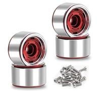 Piezas Orugas RC Ruedas Beadlock Llantas Metal Aleación Aluminio para Traxxas para Axial para FMS para Redcat 1/18 Piezas Mejoradas Coche con Control Remoto