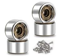 Piezas Orugas RC Ruedas Beadlock Llantas Metal Aleación Aluminio para Traxxas para Axial para FMS para Redcat 1/18 Piezas Mejoradas Coche con Control Remoto