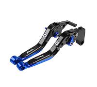 Piezas Para Aprilia RSV4 De Fábrica 2009, 2010, 2011, 2012-2019 Palanca De Freno De Embrague De Motocicleta Palancas Plegables Ajustables Extensibles Aluminio CNC(Azul)