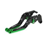 Piezas Para Aprilia RSV4 De Fábrica 2009, 2010, 2011, 2012-2019 Palanca De Freno De Embrague De Motocicleta Palancas Plegables Ajustables Extensibles Aluminio CNC(Verde)