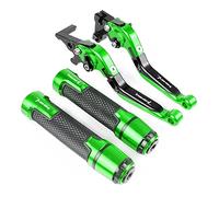 Piezas Para APRILIA TUONO V4 1100RR FÁBRICA 2017 2018 2019 Palanca De Freno De Embrague De Motocicleta, Palancas Plegables Ajustables Extensibles, Empuñaduras De Manillar(Verde)