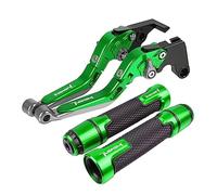 Piezas Para APRILIA TUONOV4 Fábrica 2017 2018 2019 TUONO V4 Palanca De Freno De Embrague De Motocicleta, Palancas Plegables Ajustables Extensibles, Empuñaduras De Manillar(Verde)