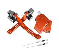 Piezas Para BETA RS 4T 2008 2009 2010 2011 Palancas De Embrague De Freno Plegables Para Motocross Stunt Easy Pull Cable System CNC Accesorios(Orange)