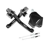 Piezas Para BETA RS 4T 2008 2009 2010 2011 Palancas De Embrague De Freno Plegables Para Motocross Stunt Easy Pull Cable System CNC Accesorios(Negro)