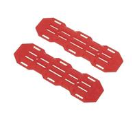 Piezas para Coches RC Compatible con Axial para SCX10 para TRX-4 para TRX-6 para Tamiya CC01 1/10 Piezas Coche RC Crawler, Escalera De para Arena, Rampa De Recuperación(Red)
