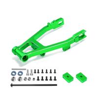 Piezas para coches RC Compatible Con LOSI Promoto-MX 1/4 RC Piezas De Mejora De Motocicleta Eléctrica Trasera Para Brazo Oscilante Rueda De Horquilla Trasera Para Asiento LOS06000 LOS06002(Green)