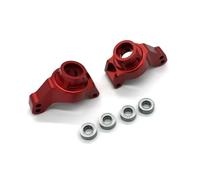 Piezas para Coches RC Compatible con Tamiya Fighter NXGEN DT04 58741 Accesorios De Mejora para Coche RC 1/10, Rueda Trasera Metálica para Asiento(Red)