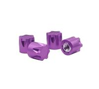 Piezas para Coches RC Compatible con Tamiya para Traxxas para TRX4 para TRX6 para Slash D90 D110 1/10 RC Coche Piezas Upgrade Aleación Tuerca M4 Tapa Llanta(Purple)