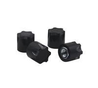 Piezas para Coches RC Compatible con Tamiya para Traxxas para TRX4 para TRX6 para Slash D90 D110 1/10 RC Coche Piezas Upgrade Aleación Tuerca M4 Tapa Llanta(Black)