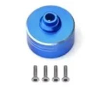 Piezas para Coches RC Compatible con Tamiya para TT02 1/10 4WD XV-02 Pro para CHASSIS-58707 RC Accesorios para Coche Caja Diferencial De Aleación De Aluminio con Kit De Tornillos(Blue)
