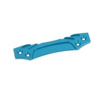 Piezas para Coches RC Compatible con Tamiya para TT02 1/10 RC, Piezas Mejoradas, Accesorios, Placa De Soporte De Parachoques Delantero De Metal(Blue)
