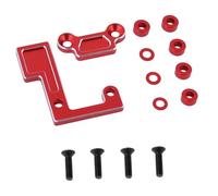 Piezas para Coches RC Compatible con Tamiya para TT02 TT02D para TT02B 1/10 RC Piezas De Actualización De Coche Accesorios Eje Principal Soporte De Cojinete Conjunto Montaje Engranaje TATT-074(Red)