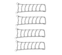 Piezas para coches RC Compatible Con Traxxas Para TRX4M Para Defender D90 D110 Para Bronco 1/18 RC Crawler Car Upgrade Parts Cadenas De Nieve Para Neumáticos De Acero Cadena Antideslizante(4Pcs)