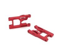 Piezas para Coches RC Compatible con Wltoys 12428 FY03 RC Car Upgrade Acc Brazos De Suspensión Delantera, 2 Uds Brazos De Suspensión Delantera De Aleación De Aluminio con Tornillos(Red)
