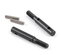 Piezas para Coches RC para Axial para SCX10 III AR45 Eje Pórtico Eje para Universal Cruceta Delantera Eje Recto Trasero Acero Ejes Pórtico Piezas RC(Rear Axle Shaft)