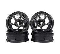 Piezas para Coches RC para Capra para SCX10 Pro para Wraith para TRX4 Gmade R1 para Element para Enduro DIY 1/10 4 Uds RC Crawler 2,2 Llanta De Ruedas Beadlock De Aluminio De Fibra De Carbono(Type-C)