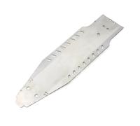 Piezas para Coches RC para Tamiya para BBX BB01 1/10 Armadura De Chasis Acero Inoxidable Placa Protectora Eje Piezas Actualización Coche RC Accesorios Modificación(Size 3)