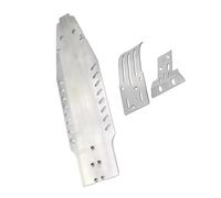 Piezas para Coches RC para Tamiya para BBX BB01 1/10 Armadura De Chasis Acero Inoxidable Placa Protectora Eje Piezas Actualización Coche RC Accesorios Modificación(Size 1)