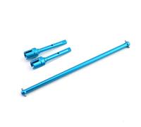Piezas para Coches RC para Tamiya para TT-02 TT-02B TT02 TT02B 1/10 RC Car Upgrade Parts 3 Piezas De Eje Transmisión Central Metal Y Juego Juntas Hélice Accesorios RC(Blue)