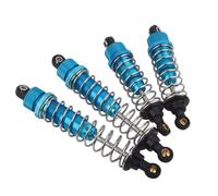 Piezas para Coches RC para Tamiya para TT-02B DF02 DT02 1/10 2 Piezas RC Amortiguadores De Aceite para Buggy para Piezas De Chasis Y Accesorios Actualización Y Reemplazo(Blue)