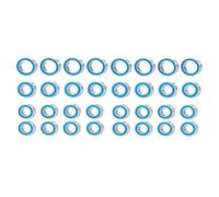 Piezas para Coches RC para Tamiya para TT02 para TT02D 1/10 RC, Piezas Mejoradas, Accesorios, 32 Uds., Kit De Rodamiento Bolas Sellado Goma R32