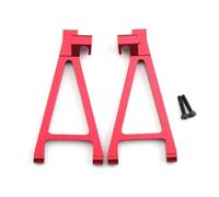 Piezas para coches RC Para Traxxas Para Summit Para E-Revo VXL 1/16 Juego Brazo Suspensión Inferior Delantero Trasero 7131 7132R Accesorios Piezas Actualización Automóviles RC(Red,Rear Lower Arm)