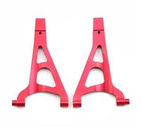 Piezas para coches RC Para Traxxas Para Summit Para E-Revo VXL 1/16 Juego Brazo Suspensión Inferior Delantero Trasero 7131 7132R Accesorios Piezas Actualización Automóviles RC(Red,Front Upper Arm)