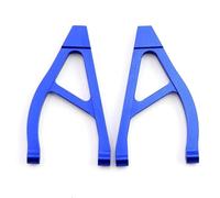 Piezas para coches RC Para Traxxas Para Summit Para E-Revo VXL 1/16 Juego Brazo Suspensión Inferior Delantero Trasero 7131 7132R Accesorios Piezas Actualización Automóviles RC(Blue,Rear Upper Arm)