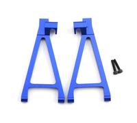Piezas para coches RC Para Traxxas Para Summit Para E-Revo VXL 1/16 Juego Brazo Suspensión Inferior Delantero Trasero 7131 7132R Accesorios Piezas Actualización Automóviles RC(Blue,Rear Lower Arm)