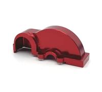 Piezas para coches RC Para Wltoys 124006 12423 12427 12428 12429 1/12 Cubierta Engranaje Metal RC Auto Camiones Piezas Todoterreno Accesorios Actualizaciones Y Reemplazos(Red)