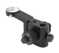 Piezas para microscopios de laboratorio 1/4 M6 tornillo de instalación 25mm ajustable cámara de microscopio de vídeo soporte soporte accesorios de soporte de engranaje(25mm Focusing 50mm A)