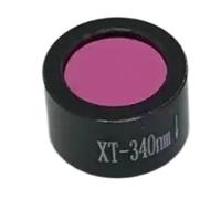 Piezas para microscopios de laboratorio 340nm de diámetro 10 mm universalmente utilizado en filtro de paso bioquímico(D10xH6mm)