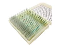 Piezas para microscopios de laboratorio Microscopio preparado Tobas de vidrio Espécimen biológica de espécimen animal for 12 50 100(25 pieces)