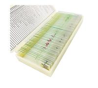 Piezas para microscopios de laboratorio Microscopio preparado Tobas de vidrio Espécimen biológica de espécimen animal for 12 50 100(50 pieces)