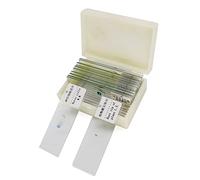 Piezas para microscopios de laboratorio Microscopio preparado Tobas de vidrio Espécimen biológica de espécimen animal for 12 50 100(12 pieces)