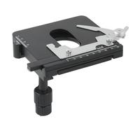 Piezas para microscopios de laboratorio Plataforma móvil de etapa mecánica de doble capa for microscopio biológico con muestra de diapositiva(1)