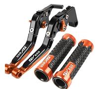 Piezas Para Suzuki SV650 1999 2000-2012，Palancas De Embrague De Freno Plegables Motocicleta, Empuñaduras De Manillar Ajustables, Accesorios CNC Con SV 650(7)