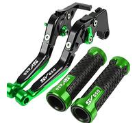 Piezas Para Suzuki SV650 1999 2000-2012，Palancas De Embrague De Freno Plegables Motocicleta, Empuñaduras De Manillar Ajustables, Accesorios CNC Con SV 650(3)
