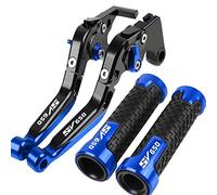 Piezas Para Suzuki SV650 1999 2000-2012，Palancas De Embrague De Freno Plegables Motocicleta, Empuñaduras De Manillar Ajustables, Accesorios CNC Con SV 650(1)