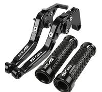 Piezas Para Suzuki SV650 1999 2000-2012，Palancas De Embrague De Freno Plegables Motocicleta, Empuñaduras De Manillar Ajustables, Accesorios CNC Con SV 650(10)